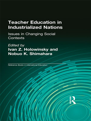 cover image of Teacher Education in Industrialized Nations